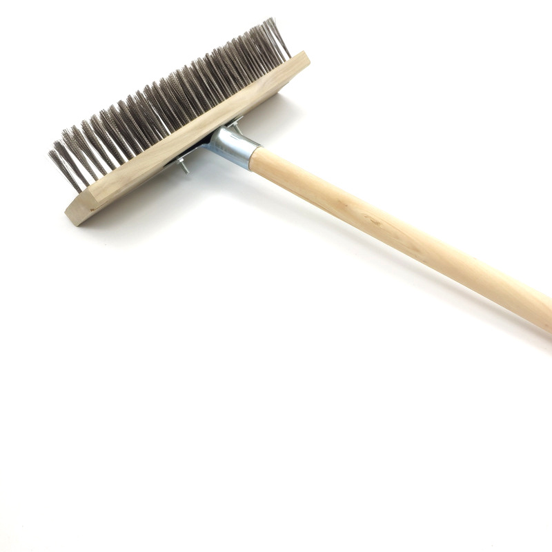 Steel Brush with Handle Image